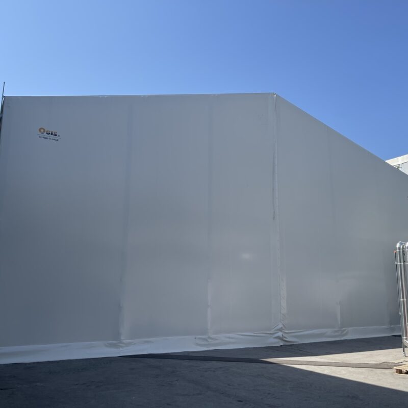 INDUSTRIAL TENT: 17,50 x 25,00 m
